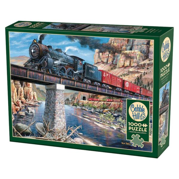 1000 Pc Puzzle - Stone Steel and Steam