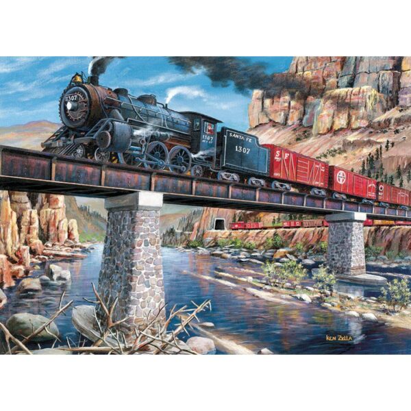 1000 Pc Puzzle - Stone Steel and Steam - Image 2