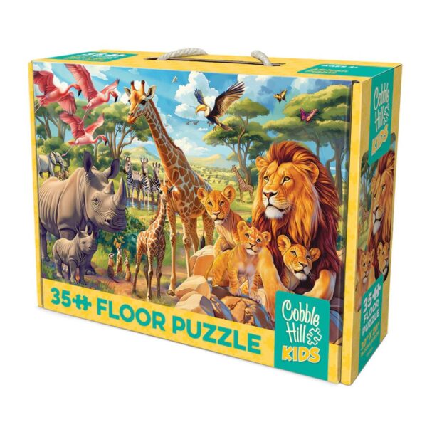 35 Pc Floor Puzzle - African Plains