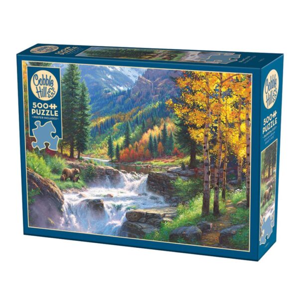 500 Pc Puzzle - Bear Falls