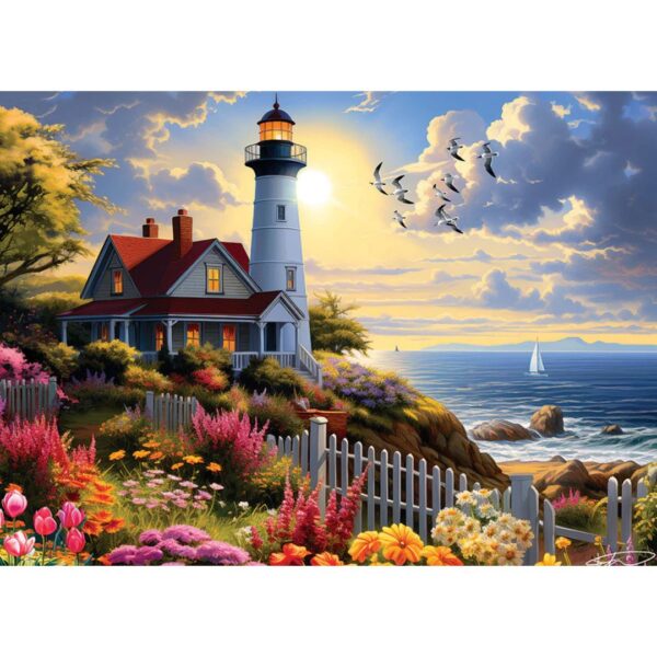 500 Pc Puzzle - To the Lighthouse - Image 2