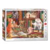 1000 Pc Puzzle - Library Kittens