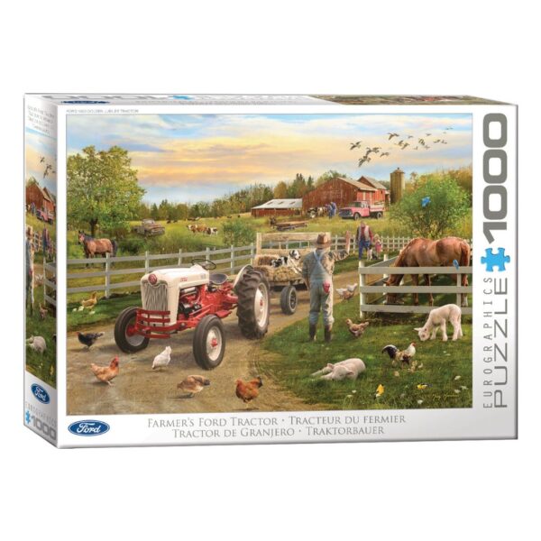 1000 Pc Puzzle - Farmer’s Ford Tractor
