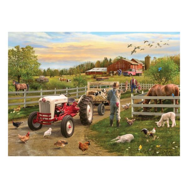 1000 Pc Puzzle - Farmer’s Ford Tractor - Image 2