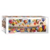 1000 Pc Panoramic Puzzle - Balloon Lift Off