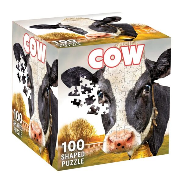 100 Pc Puzzle - Cow