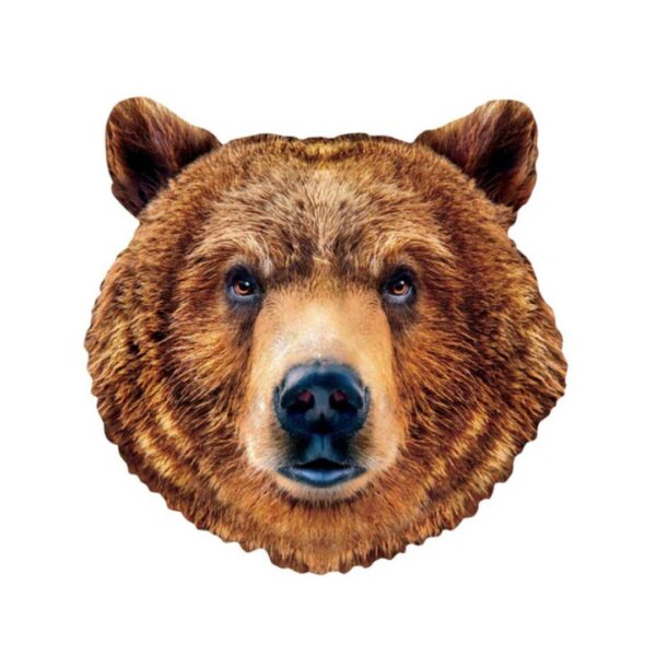 100 Pc Puzzle - Grizzly Bear - Image 2