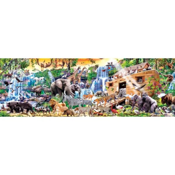 1000 Pc Panoramic Puzzle - Noah’s Ark