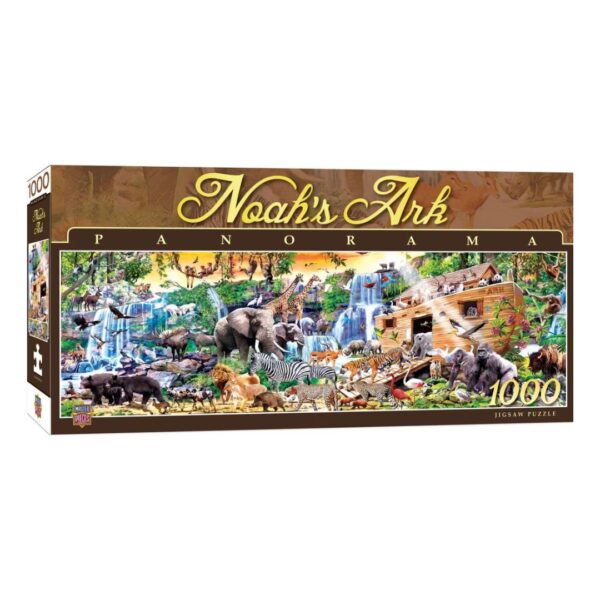 1000 Pc Panoramic Puzzle - Noah’s Ark - Image 2