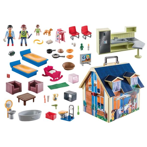 Playmobil Dollhouse - Take Along Dollhouse 660 1290 2