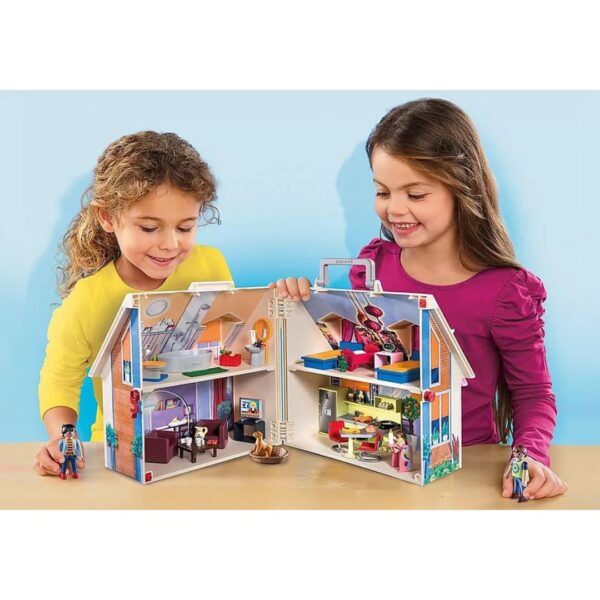 Playmobil Dollhouse - Take Along Dollhouse 660 1290 3