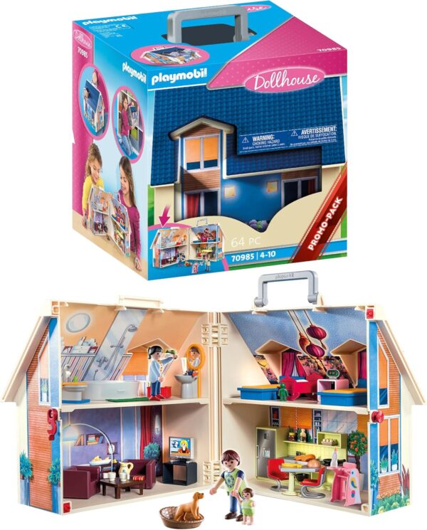 Playmobil Dollhouse - Take Along Dollhouse 660 1290 6