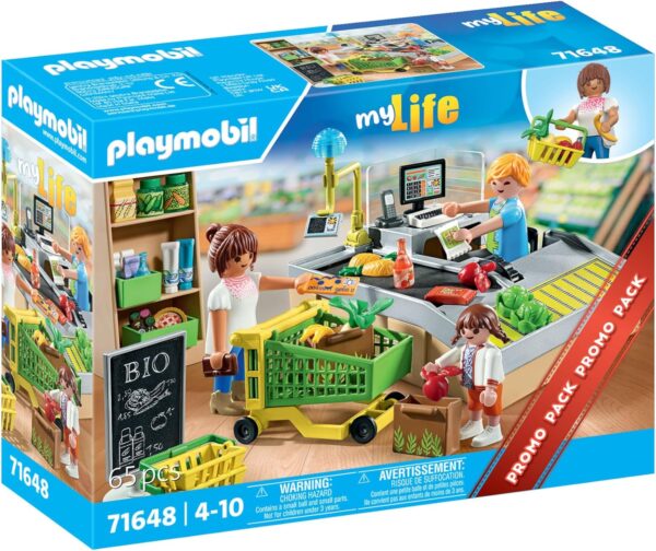 Playmobil Organic Supermarket 65pc - Image 2