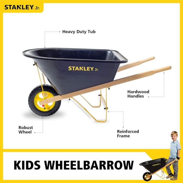 Stanley Jr Wheelbarrow - Image 3