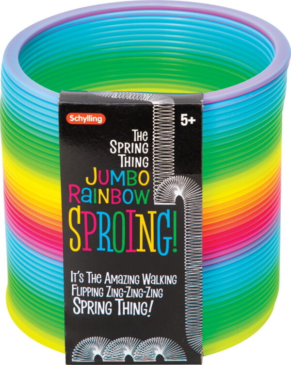 Jumbo Rainbow Sproing 5.25" - Image 2