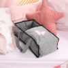 Grey & Pink Butterfly Stroller - Image 5