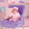First Words Baby - Pink Cupcake 15" w/ Pacifier & Bottle - Image 3