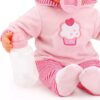 First Words Baby - Pink Cupcake 15" w/ Pacifier & Bottle - Image 5