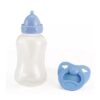 Hello Baby Boy 18" w/ Blue Boat, Pacifier, Bottle, Matching Cap - Image 2