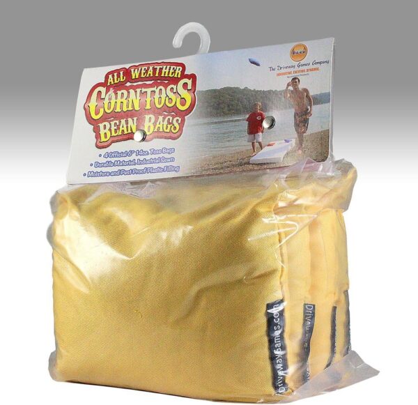 Corntoss Bean Bags - Set of 4 - Yellow 6"x6" 670 0053 1