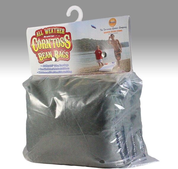 Corntoss Bean Bags - Set of 4 - Grey 6"x6" 670 0274 2