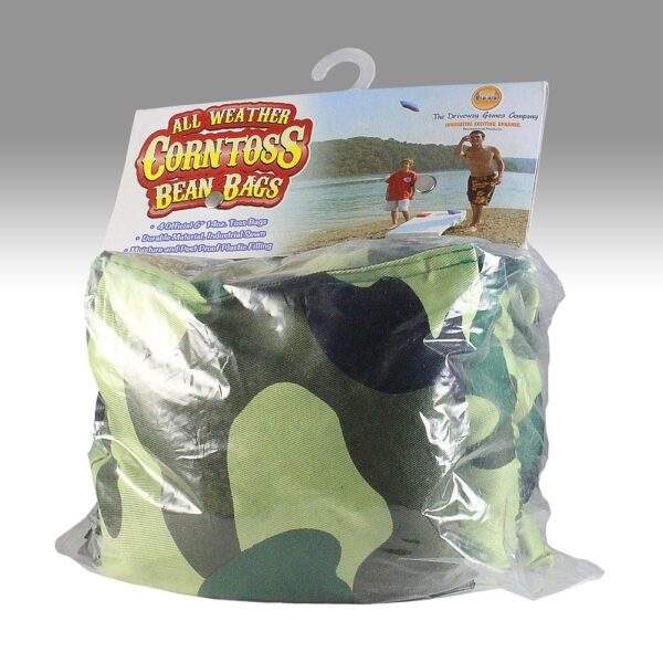 Corntoss Bean Bags - Set of 4 - Camo Green 6"x6" 670 0275 2