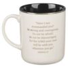 Mug Black w/Metal Lion Coin Josh. 1:9 - Image 2
