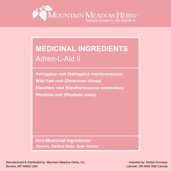 Adren-L-Aid ll (Mom's Adrenal Aid) 4 oz - Image 4
