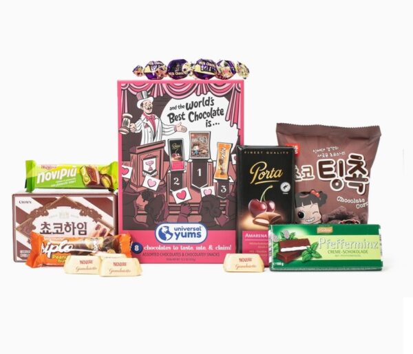 Worlds Best Chocolate Tasting Adventure Universal Yums Box