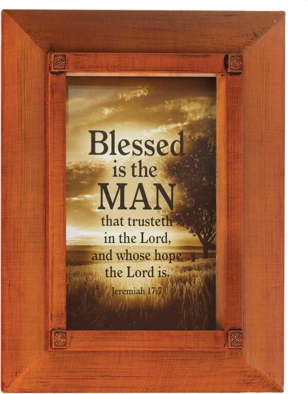 Blessed is the Man Jewelry Box