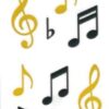 Music Notes Stickers - Image 2
