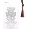 Tassel Bookmark He Ran Matthew 18:12-14 - Image 2