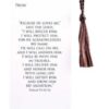 Tassel Bookmark He Rescued Ps. 91:14 - Image 2