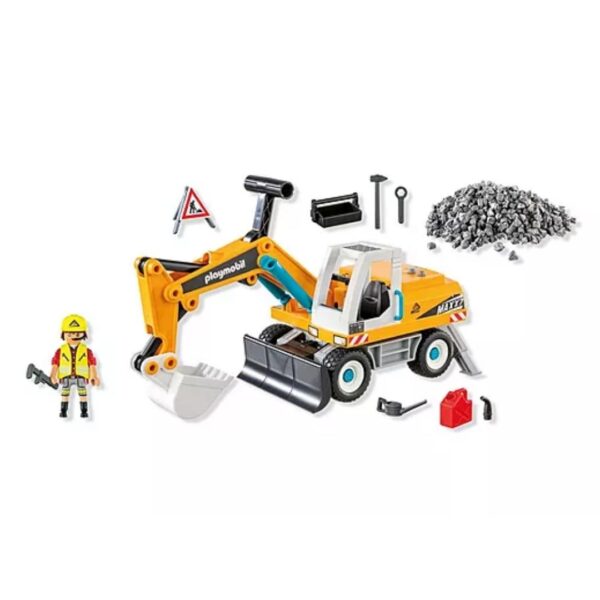 Playmobil Large Excavator 32 pc - Image 3