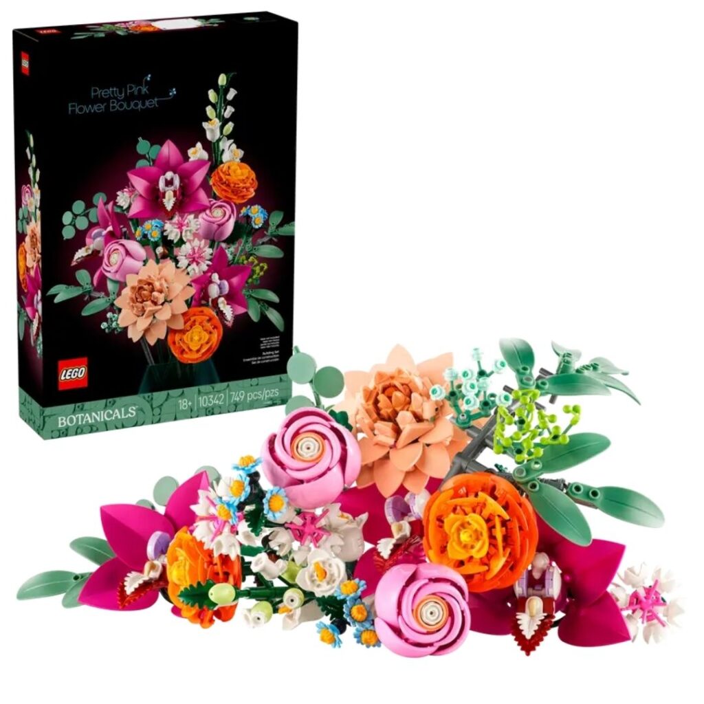 Image of Botanicals Pretty Pink Flower Bouquet