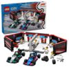 Lego City F1 Garage & Mercedes-AMG & Alpine Cars