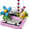 Lego Creator Typewriter with Flowers - Image 2