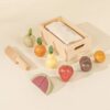 Wooden Fruits Playset - Image 4