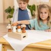 Wooden Mushrooms Playset - Image 6