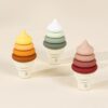 3 Sets of Silicone Stackable Ice Cream Cones (18 pcs)