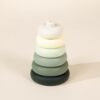 Set of 6 Silicone Stackable Rings
