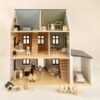 Wooden Doll House Living Room Furniture & Accessories (10 pcs) - Image 8