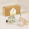 Wooden Doll House Kids Room Furniture & Accessories (6 pcs) - Image 8