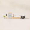 Wooden Doll House Master Bedroom Furniture & Accessories (9 pcs) - Image 3