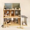 Wooden Doll House Master Bedroom Furniture & Accessories (9 pcs) - Image 9