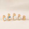 Set of 5 Family Wooden Dollhouse Characters - Image 6