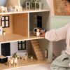 Set of 5 Family Wooden Dollhouse Characters - Image 9