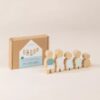 Set of 5 Family Wooden Dollhouse Characters - Image 10