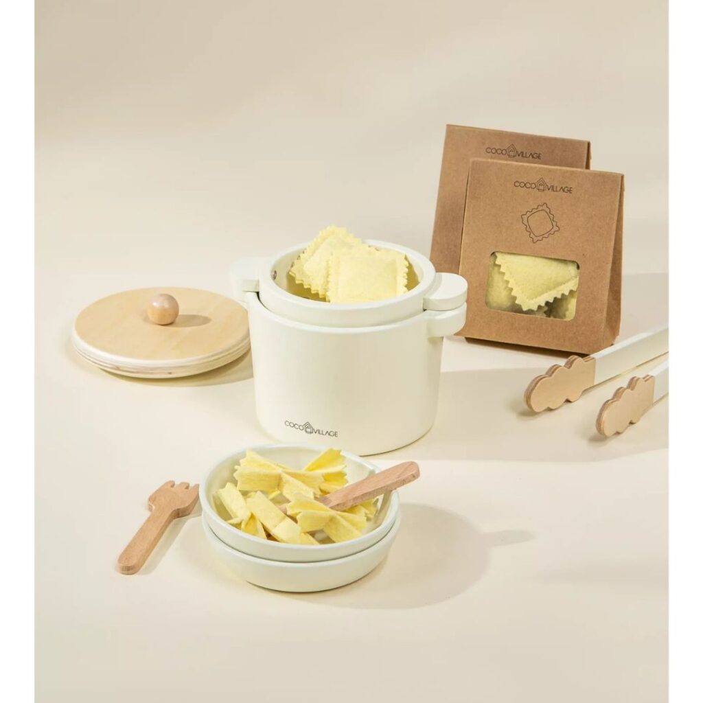 Image of Wooden Pasta Playset