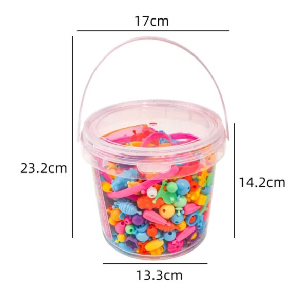 Pop Beads Bucket 550pcs - Image 2
